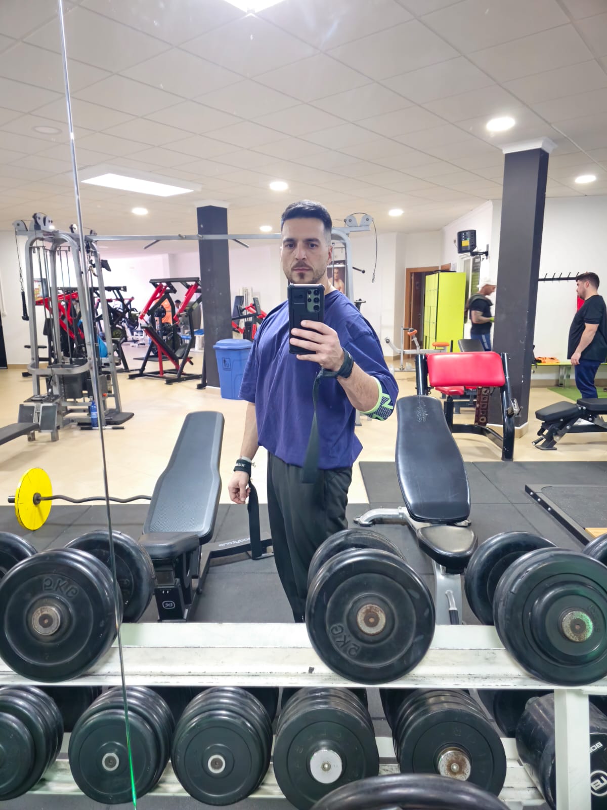 Jesús en el gimnasio